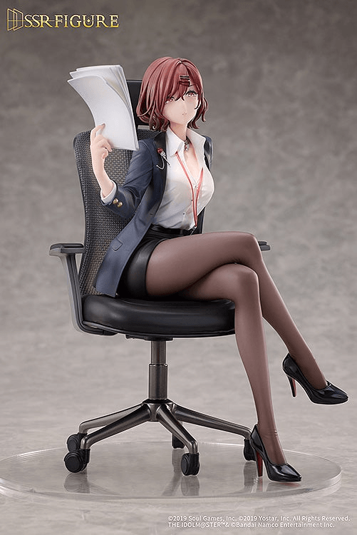 [Preorder][ETA Aug 28, 2027] SSR FIGURE THE IDOLM@STER SHINY COLORS × Mahjong Soul Madoka Higuchi Effortless Work Ver. 1/7 Scale Figure