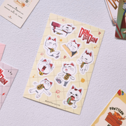 Dandadan Turbo Granny Fan Art Vinyl Sticker Sheet