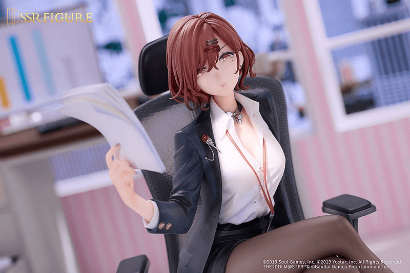 [Preorder][ETA Aug 28, 2027] SSR FIGURE THE IDOLM@STER SHINY COLORS × Mahjong Soul Madoka Higuchi Effortless Work Ver. 1/7 Scale Figure