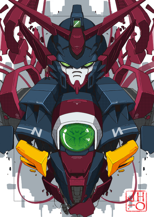 JHo | Gundam Epyon | B4 Art Print