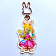 Zelda Bunny - Legend of Zelda - Acrylic Keychain