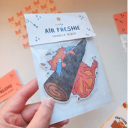 Ghibli Calcifer Fan Art Air Freshener (Vanilla)