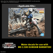 [Preorder][ETA Q2 2027] Gundam Decal 155 - MG 1/100 Gundam Barbatos