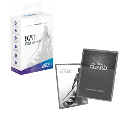 UG - Katana Sleeves Clear - 60 Pack Standard Cards