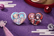 [Preorder][ETA Q2 2027] Needy Streamer Chinese Restaurant Series Heart-Shaped Pinback Button Ame