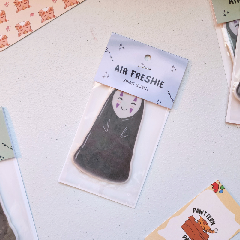 Ghibli No Face Fan Art Air Freshener (Spirit)
