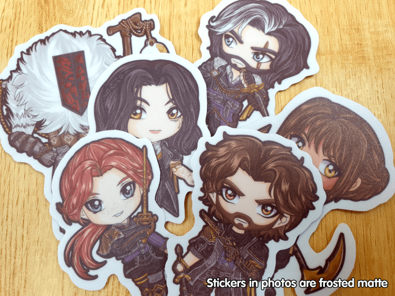 Expedition 33 Stickers Set of 6