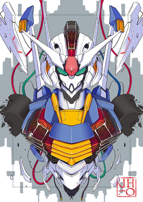 JHo | Gundam Aerial | B4 Art Print