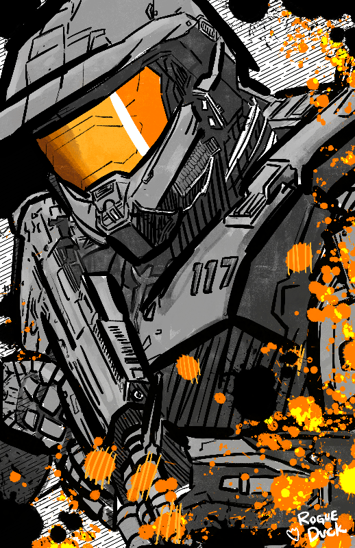 Print - HALO- Master Chief