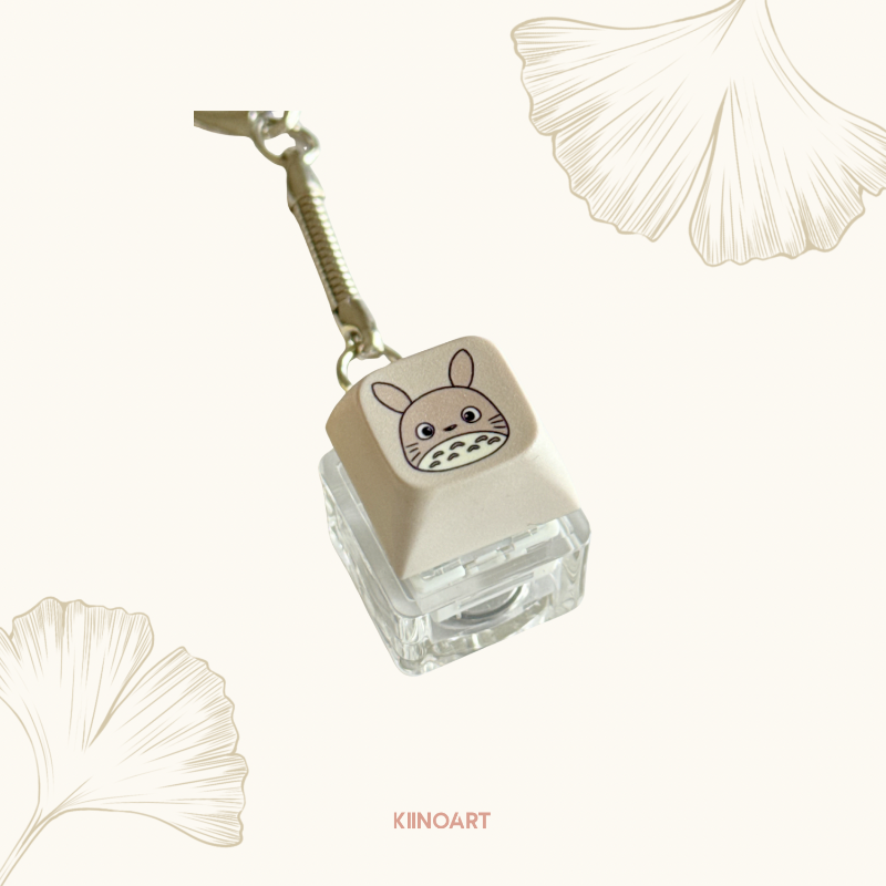 Totoro  - Keycap Keychain