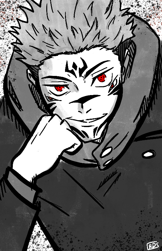 Print - Jujutsu Kaisen - Sukuna