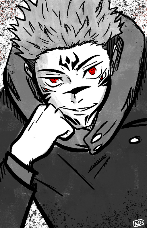 Print - Jujutsu Kaisen - Sukuna