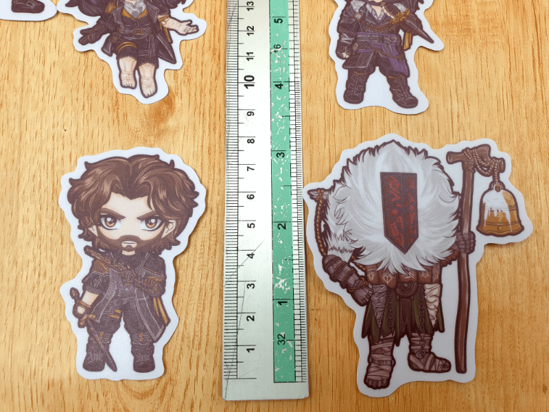 Expedition 33 Stickers Set of 6