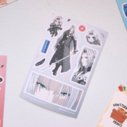 Final Fantasy 7 Sephiroth Fan Art Vinyl Sticker Sheet