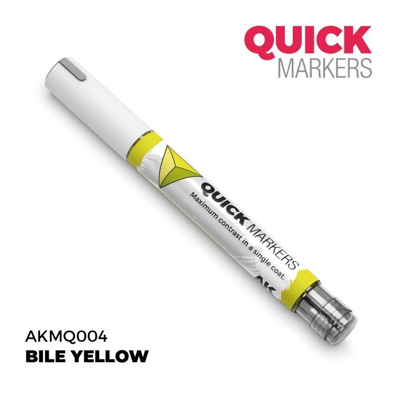 AKMQ004 Quick Markers - Bile Yellow