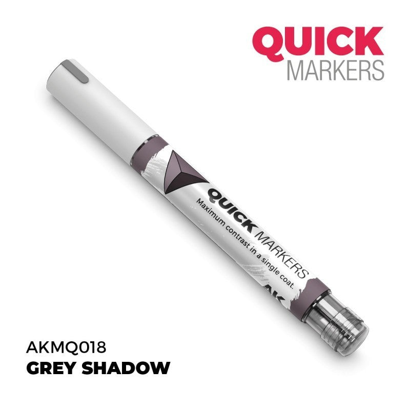 AKMQ018 Quick Markers - Grey Shadow