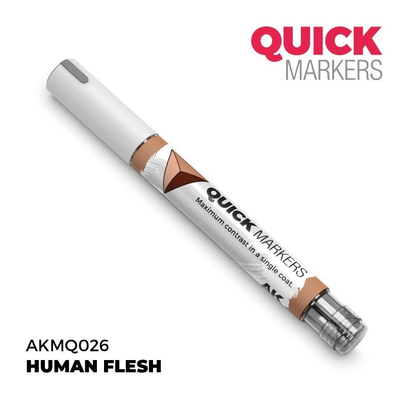 AKMQ026 Quick Markers - Human Flesh