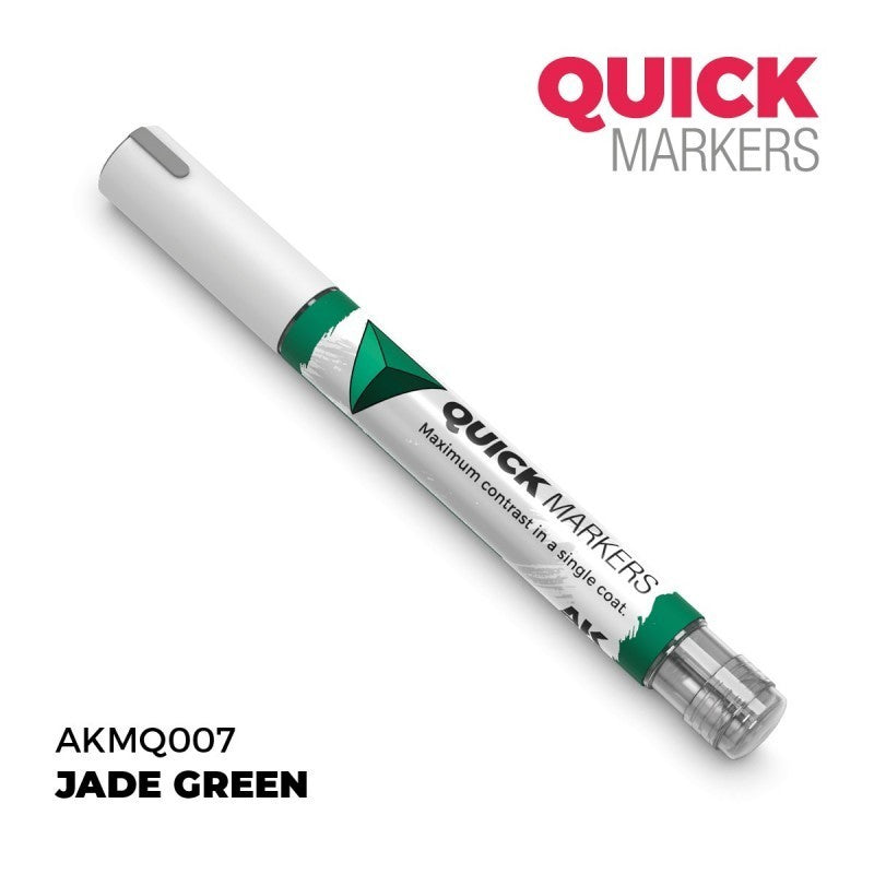 AKMQ007 Quick Markers - Jade Green