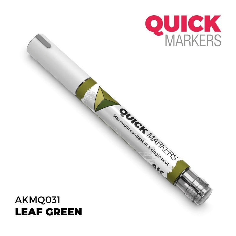 AKMQ031 Quick Markers - Leaf Green