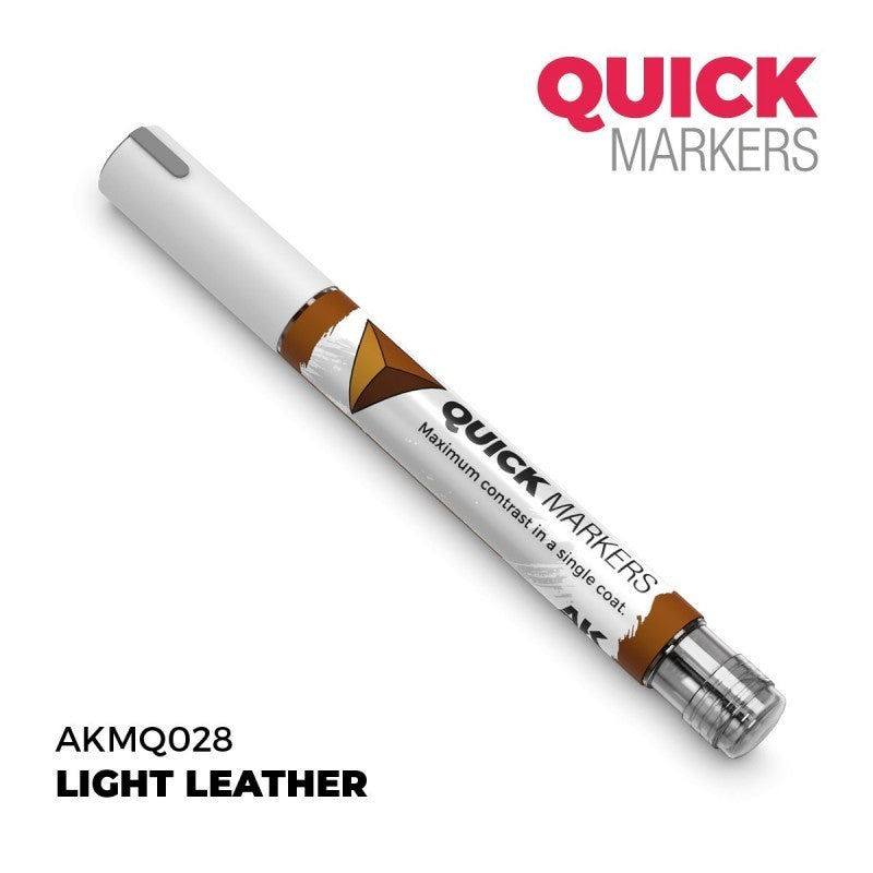 AKMQ028 Quick Markers - Light Leather
