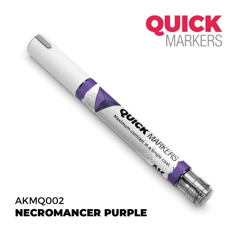 AKMQ002 Quick Markers - Necromancer Purple