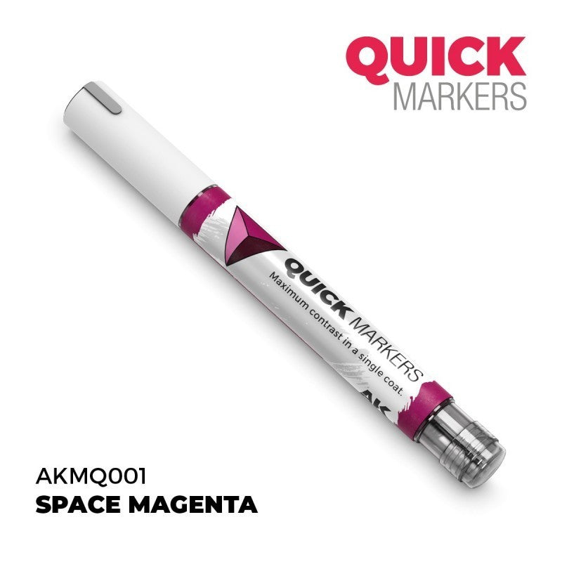 AKMQ001 Quick Markers - Space Magenta