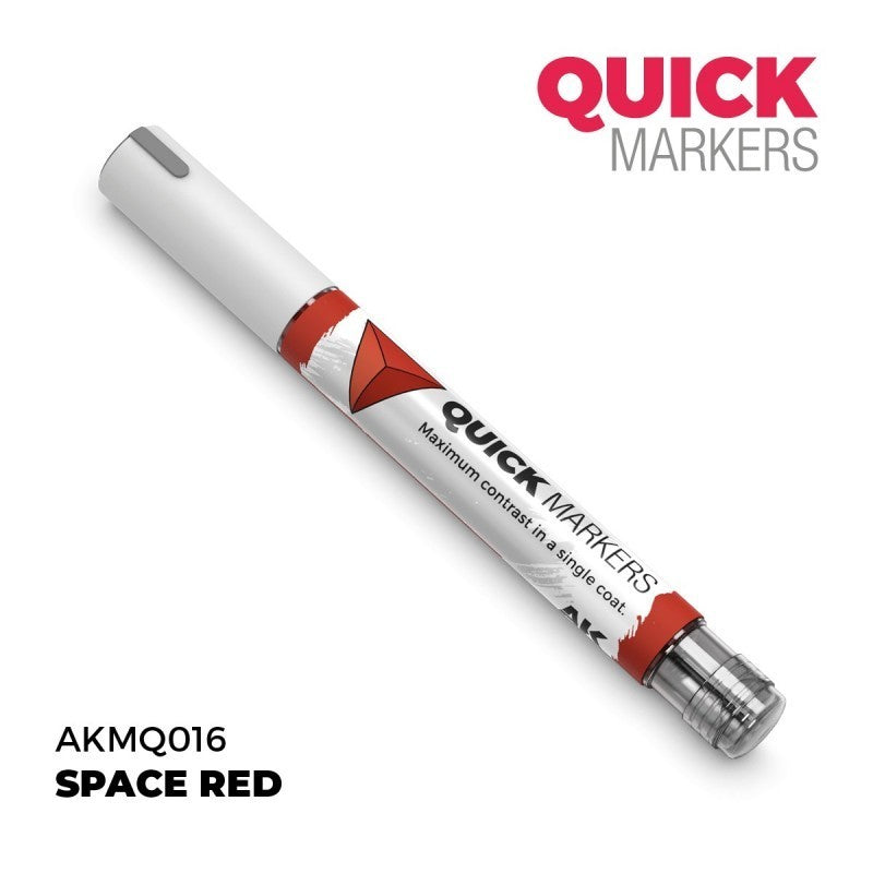 AKMQ016 Quick Markers - Space Red