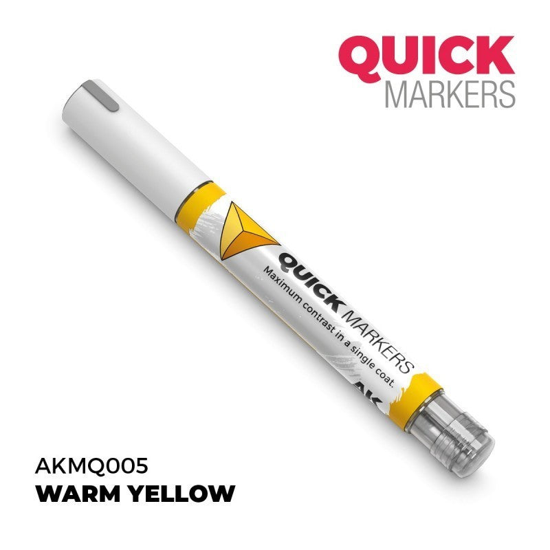 AKMQ005 Quick Markers - Warm Yellow