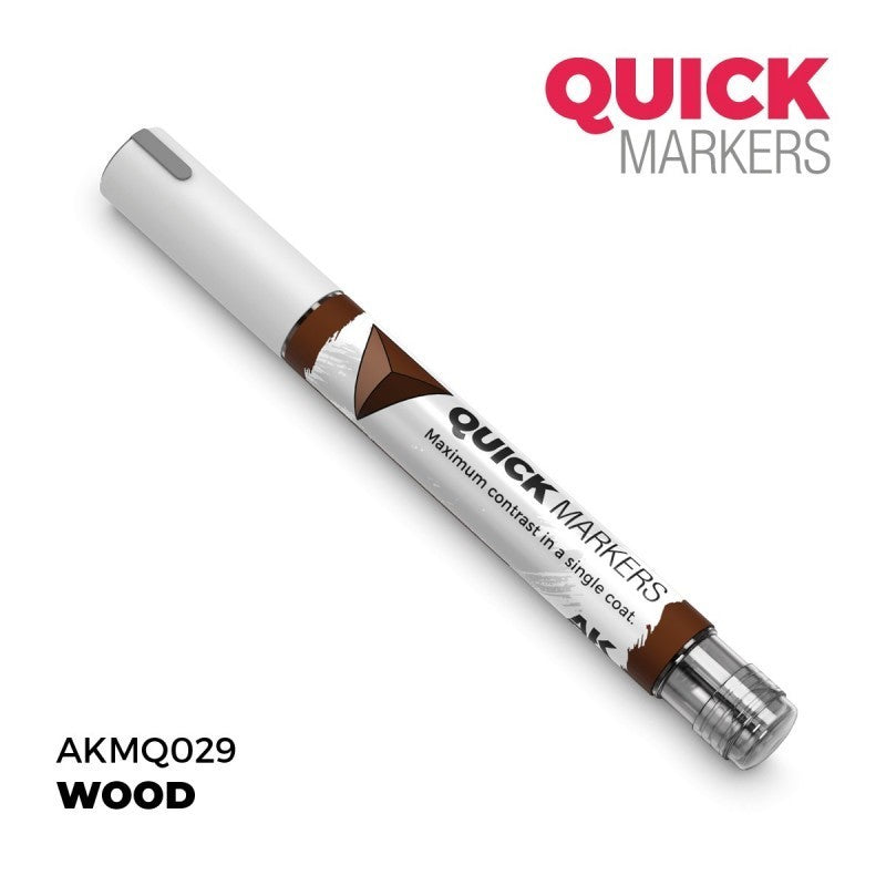 AKMQ029 Quick Markers - Wood