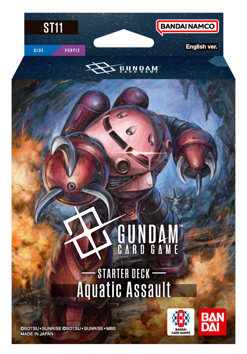 Gundam CG - Aquatic Assault Starter Deck [ST-11]