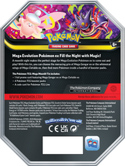 Pokemon TCG - Mega Moonlit Tin (Mega Gengar ex / Mega Clefable ex)