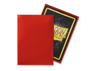 Dragon Shield - Crimson Sleeves - 100 Count Standard Size Card Sleeves