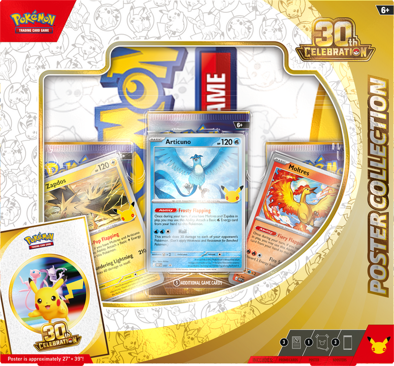 Pokemon - 30th Celebration Poster Collection