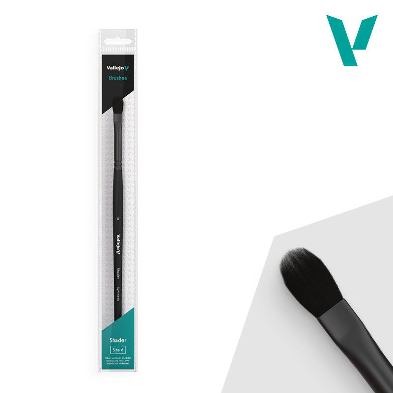 B06006 Shader Filbert Shader Flat Synthetic Brush No 6
