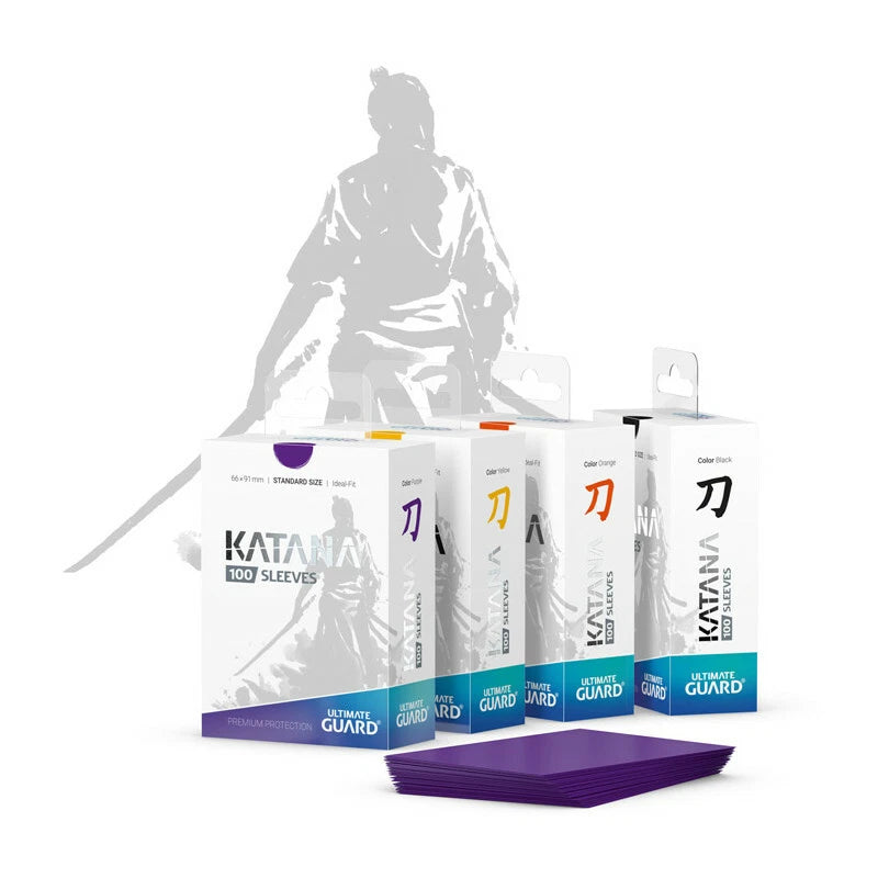 UG - Katana Sleeves Clear - 60 Pack Standard Cards