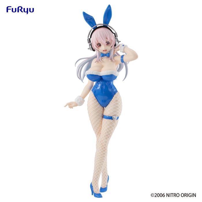 Super Sonico Series BiCute Bunnies Blue Rabbit Ver. Figure