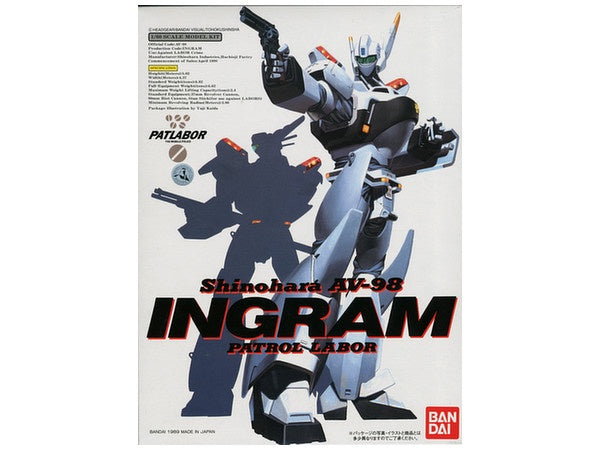 Patlabor Mobile Police Ingram TV Shinohara AV-98 Patrol Labor