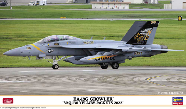 EA-18G Growler VAQ-138 Yellow Jackets 2022 1/72