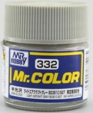 Mr Color 332 - Light Aircraft Gray BS381C 627 (Semi-Gloss/Aircraft) C332