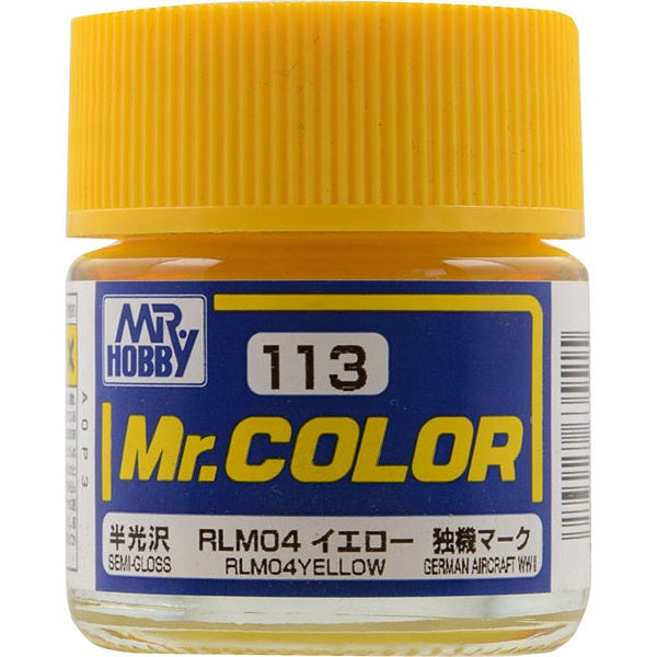 Mr Color 113 - RLM04 Yellow (Semi-Gloss/Aircraft) C113