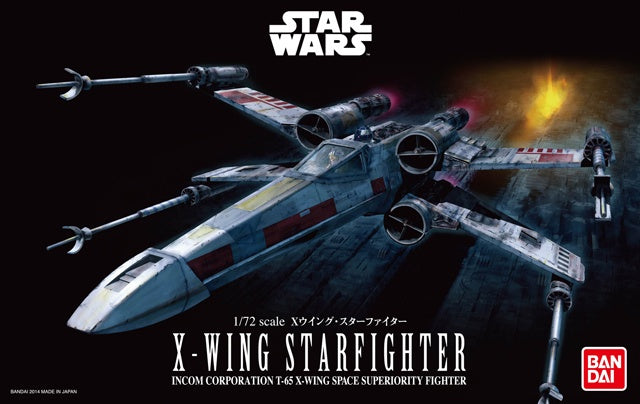 SW - X-Wing Starfighter - Star Wars Episode IV 1/72