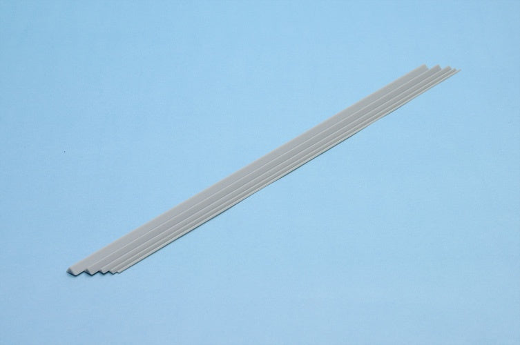 Plastic Materials (Gray) Triangle Stick 5.0mm 4pcs