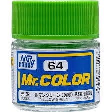 Mr Color 64 - Yellow Green (Gloss/Primary Car) C64