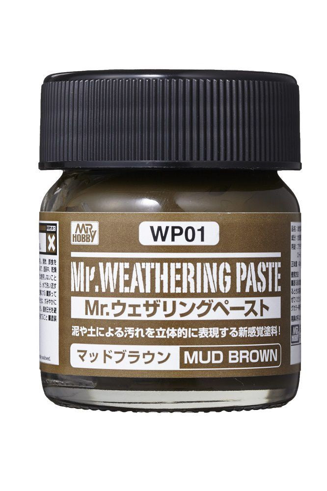 Mr Weathering Paste Mud Brown WP01