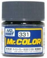 Mr Color 331 - Dark Seagray BS381C 638 (Semi-Gloss/Aircraft) C331