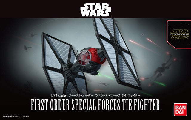 SW - First Order Special Forces TIE Fighter 1/72
