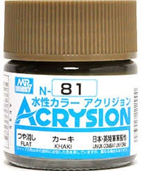 Acrysion N81 - Khaki (Flat/UK Combat Uniform)