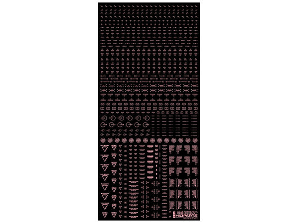 Pastel Pink RB02 Caution Decal 1/100