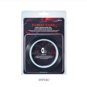 Dspiae CG Carving Guide Tape (2mm to 10mm)