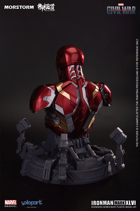 [ARRIVED][AUG 2023] Iron Man Mark 46 / MK46 Bust Plastic Model Kit